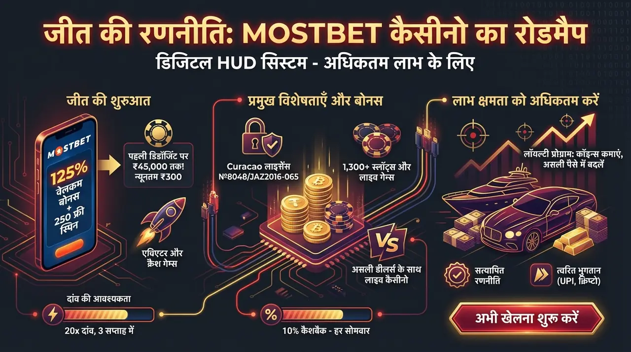 mostbet casino में खेलें